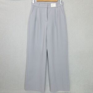 Abercrombie & Fitch Gray Straight Leg Pants